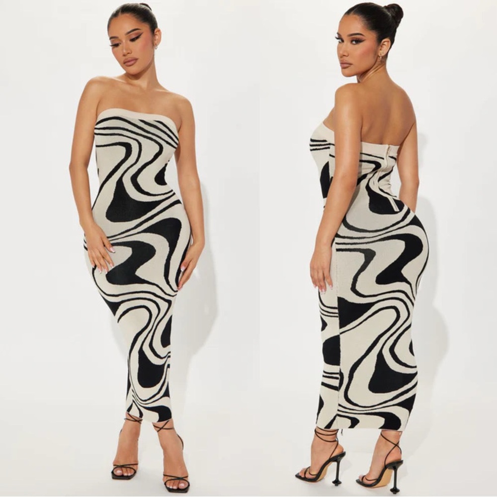 Breezy Knit Maxi Dress